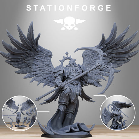 Tabletop Terrain Miniature Corrupted Archon Angel