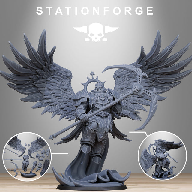 Tabletop Terrain Miniature Corrupted Archon Angel
