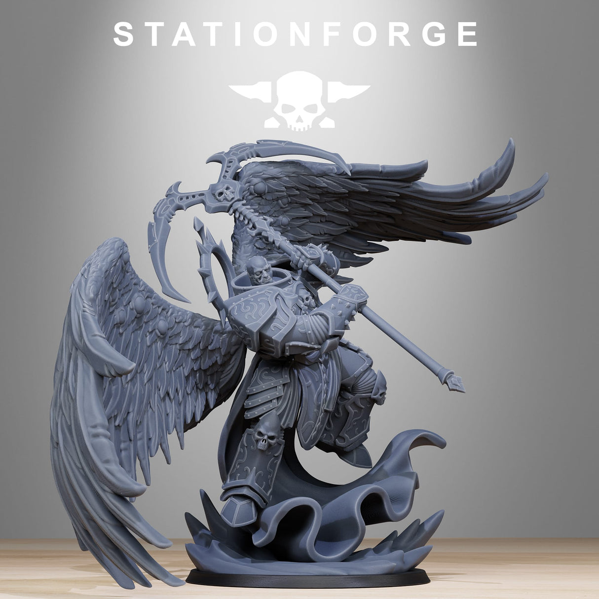 Tabletop Terrain Miniature Corrupted Archon Angel