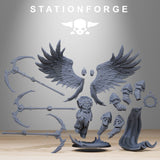 Tabletop Terrain Miniature Corrupted Archon Angel