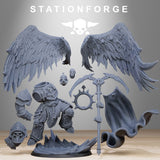 Tabletop Terrain Miniature Corrupted Archon Angel