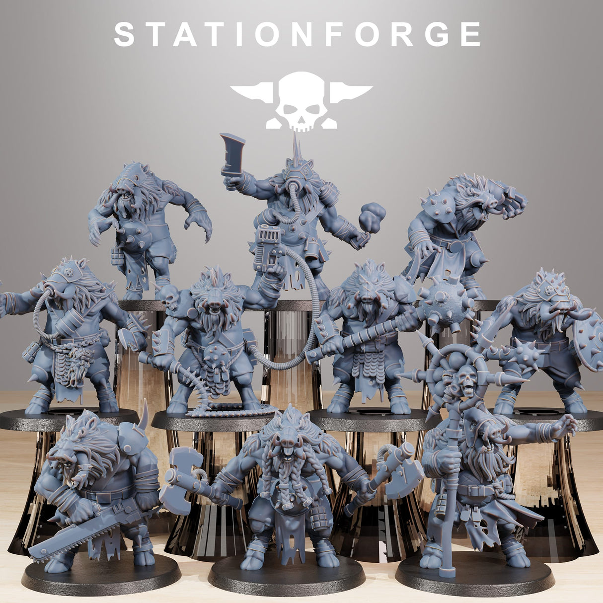 Tabletop Terrain Miniature Corrupted Beasts