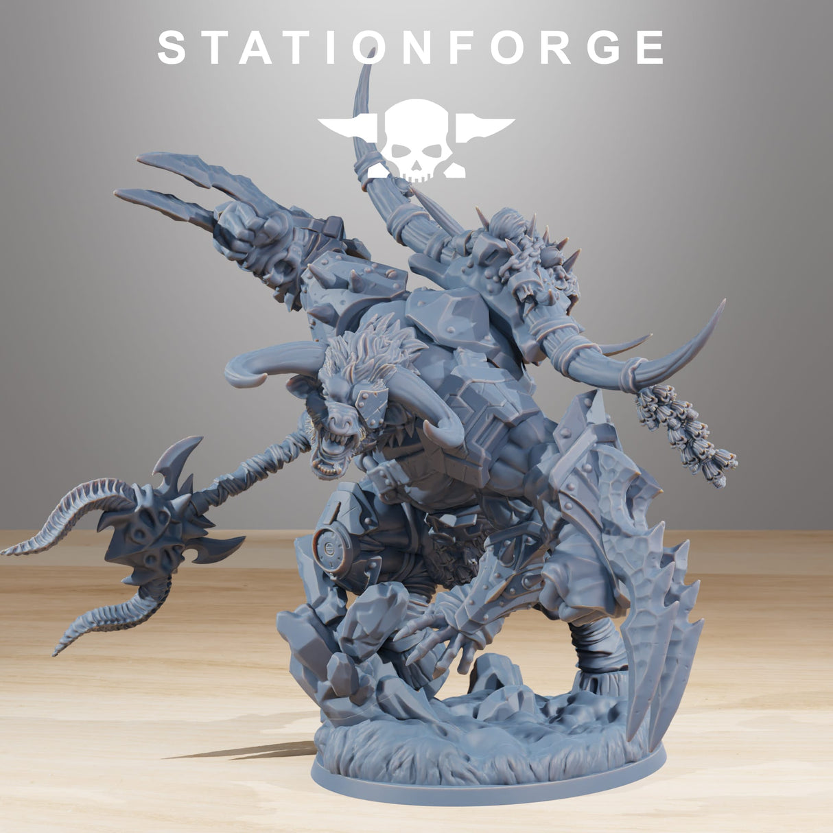 Tabletop Terrain Miniature Corrupted Beasts Leader