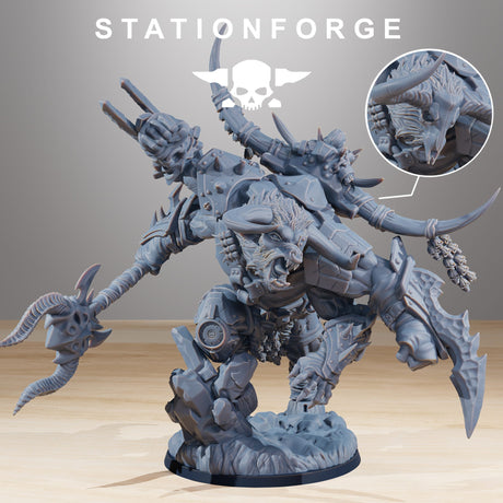 Tabletop Terrain Miniature Corrupted Beasts Leader