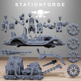 Tabletop Terrain Miniature Corrupted Bloody Convoy