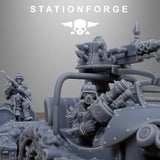 Tabletop Terrain Miniature Corrupted Bloody Convoy
