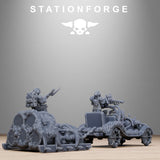 Tabletop Terrain Miniature Corrupted Bloody Convoy