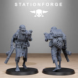 Tabletop Terrain Miniature Corrupted Guard Abhumans