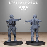 Tabletop Terrain Miniature Corrupted Guard Abhumans