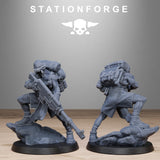 Tabletop Terrain Miniature Corrupted Guard Abhumans