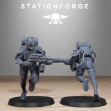 Tabletop Terrain Miniature Corrupted Guard Abhumans