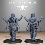Tabletop Terrain Miniature Corrupted Guard Abhumans