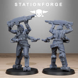 Tabletop Terrain Miniature Corrupted Guard Abhumans