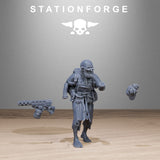 Tabletop Terrain Miniature Corrupted Guard Abhumans