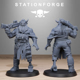 Tabletop Terrain Miniature Corrupted Guard Abhumans