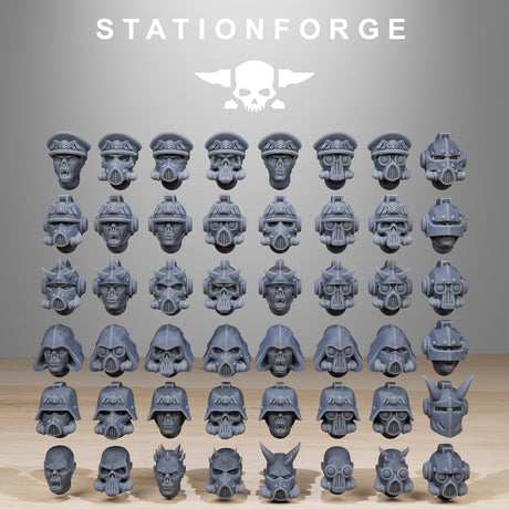 Tabletop Terrain Miniature Corrupted Guard Builder Kit