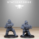 Tabletop Terrain Miniature Corrupted Guard Builder Kit