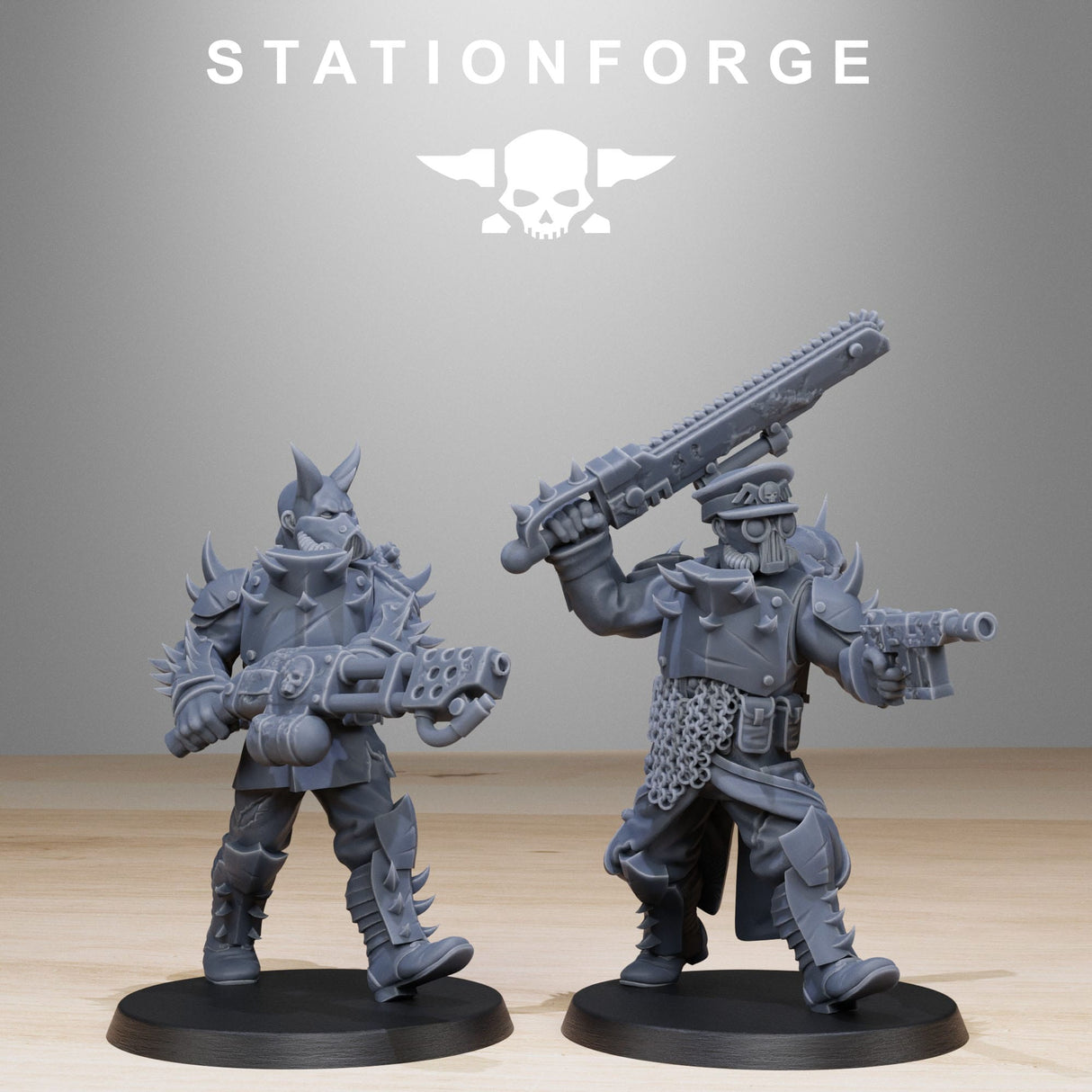 Tabletop Terrain Miniature Corrupted Guard Builder Kit
