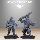 Tabletop Terrain Miniature Corrupted Guard Builder Kit