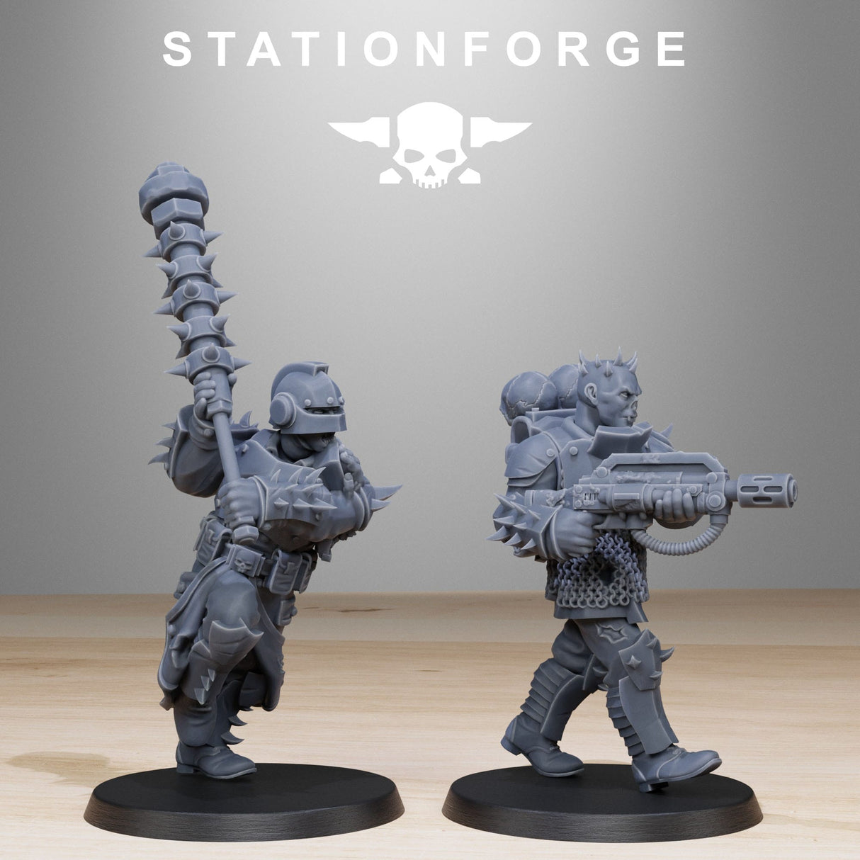 Tabletop Terrain Miniature Corrupted Guard Builder Kit