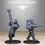 Tabletop Terrain Miniature Corrupted Guard Builder Kit