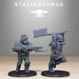 Tabletop Terrain Miniature Corrupted Guard Builder Kit