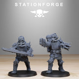 Tabletop Terrain Miniature Corrupted Guard Builder Kit
