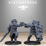 Tabletop Terrain Miniature Corrupted Guard Builder Kit