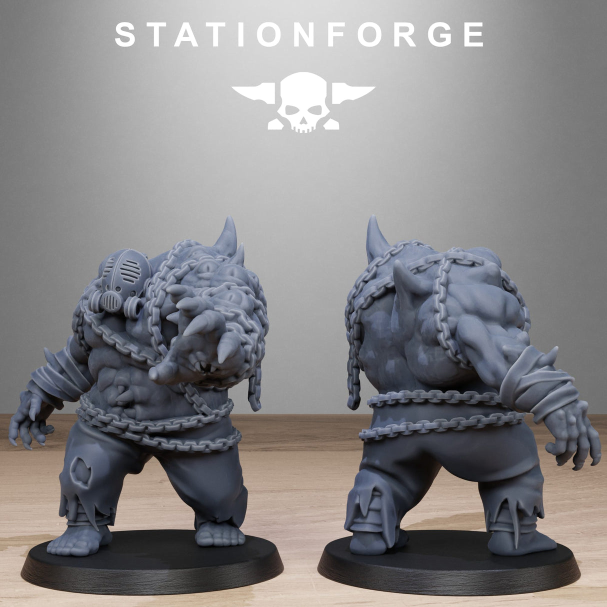 Tabletop Terrain Miniature Corrupted Guard Butchers