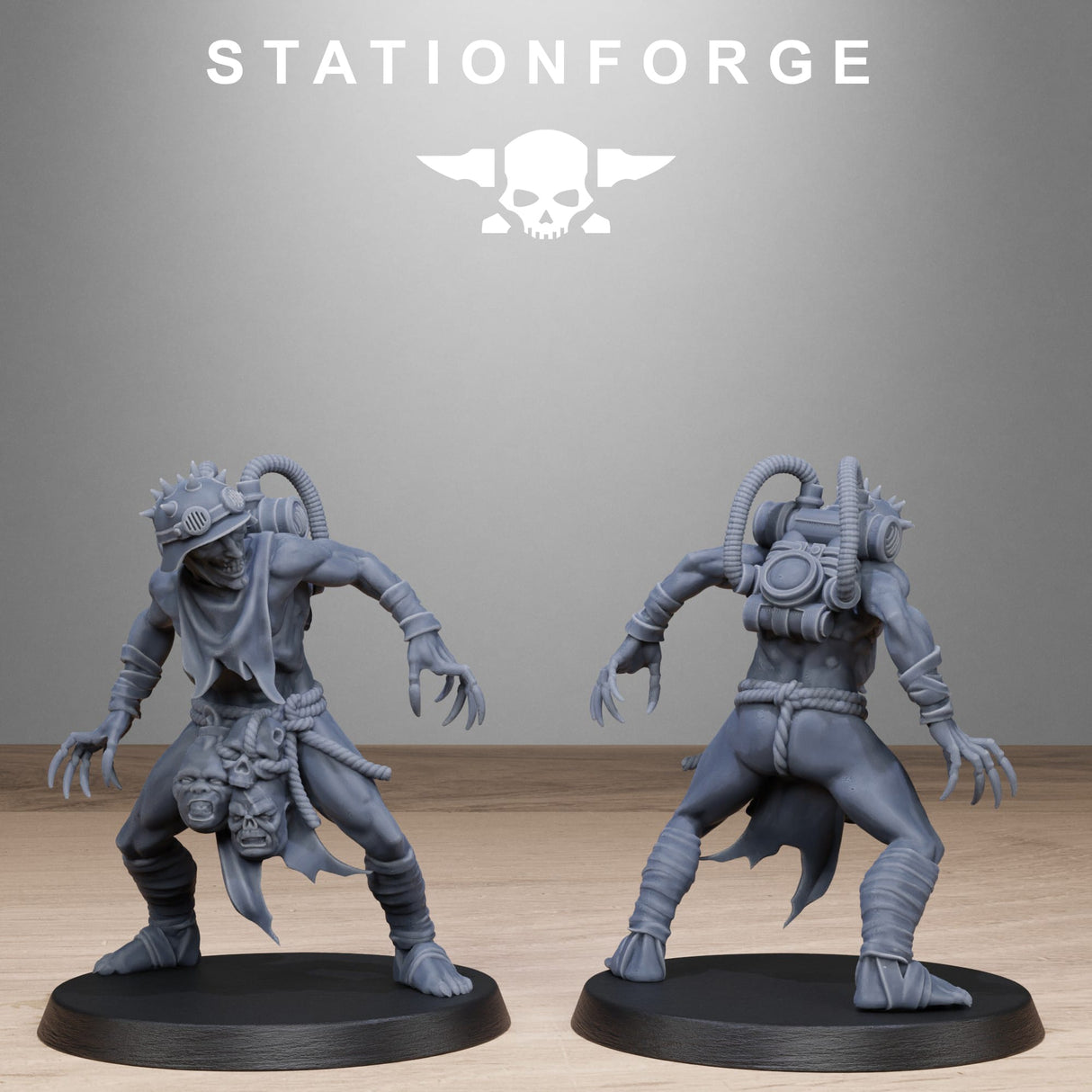 Tabletop Terrain Miniature Corrupted Guard Butchers
