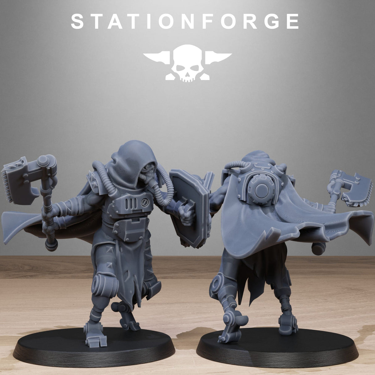 Tabletop Terrain Miniature Corrupted Guard Butchers