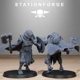 Tabletop Terrain Miniature Corrupted Guard Butchers