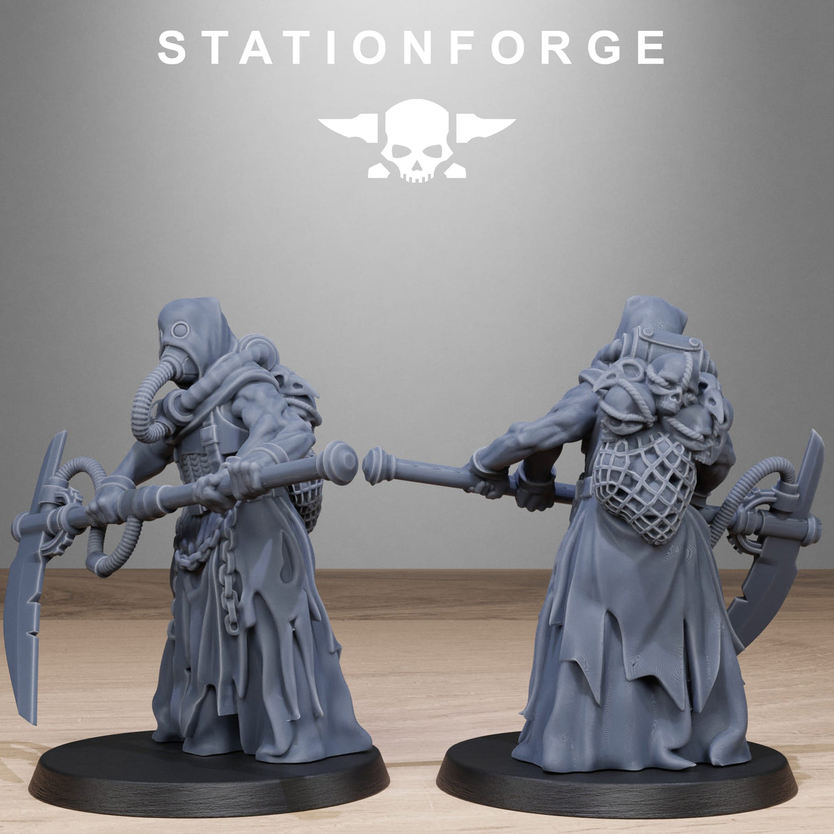 Tabletop Terrain Miniature Corrupted Guard Butchers