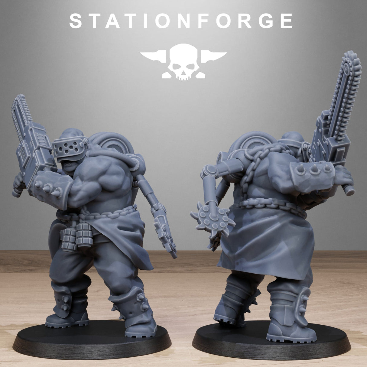 Tabletop Terrain Miniature Corrupted Guard Butchers