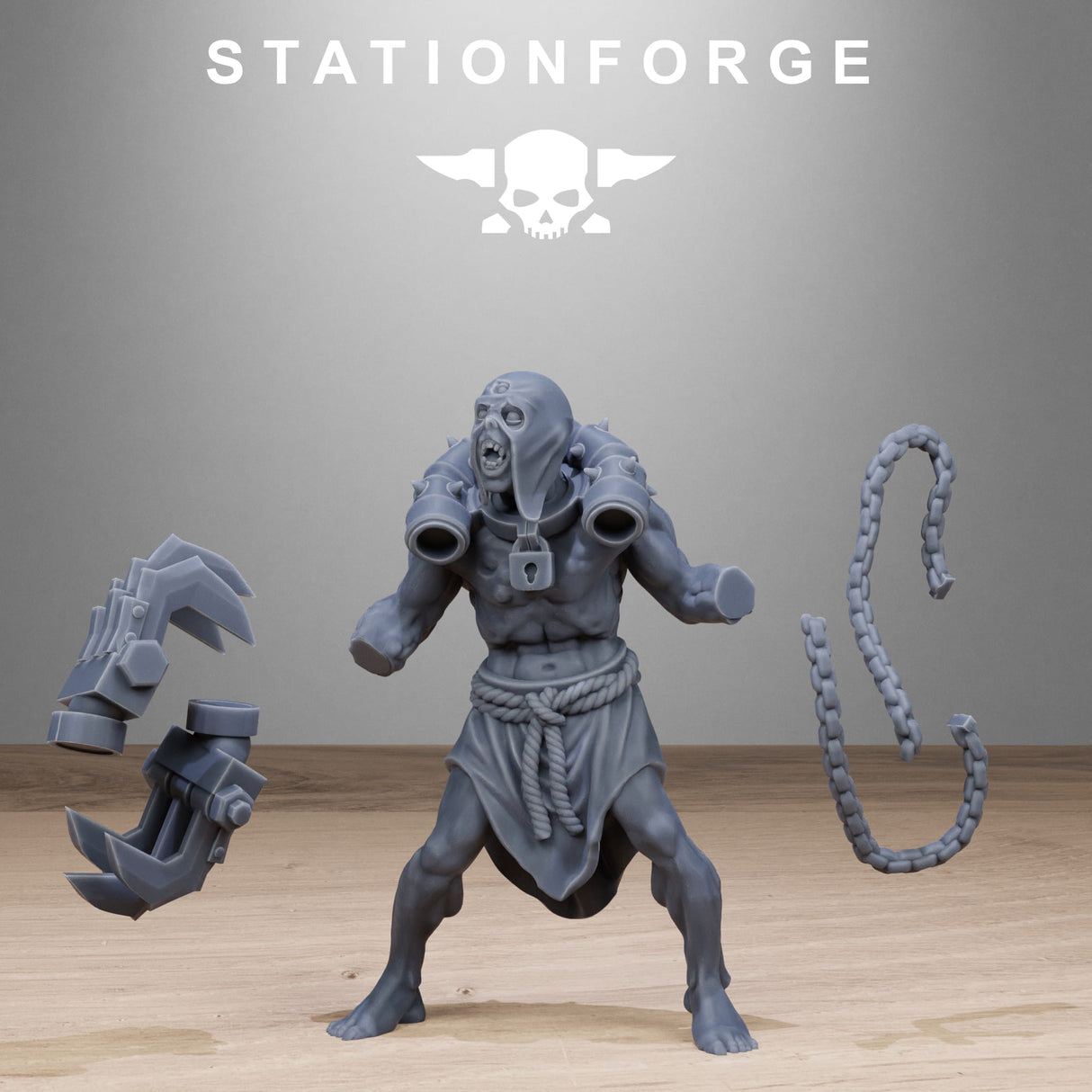 Tabletop Terrain Miniature Corrupted Guard Butchers