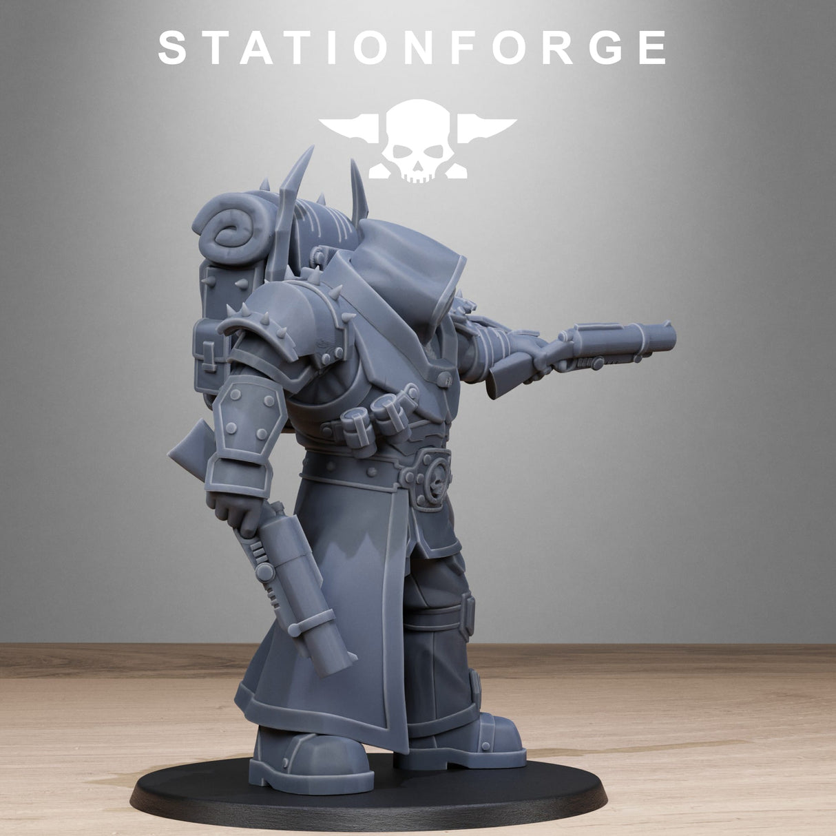 Tabletop Terrain Miniature Corrupted Guard Destructor