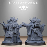 Tabletop Terrain Miniature Corrupted Guard Dwarves