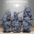 Tabletop Terrain Miniature Corrupted Guard Dwarves