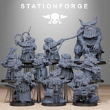 Tabletop Terrain Miniature Corrupted Guard Dwarves