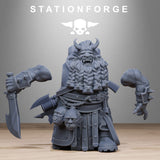Tabletop Terrain Miniature Corrupted Guard Dwarves