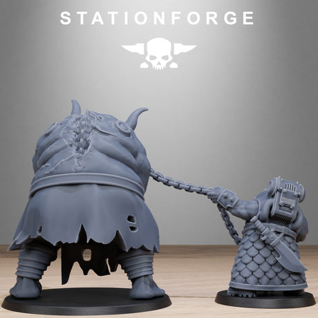 Tabletop Terrain Miniature Corrupted Guard Dwarves