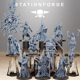 Tabletop Terrain Miniature Corrupted Guard Fanatics