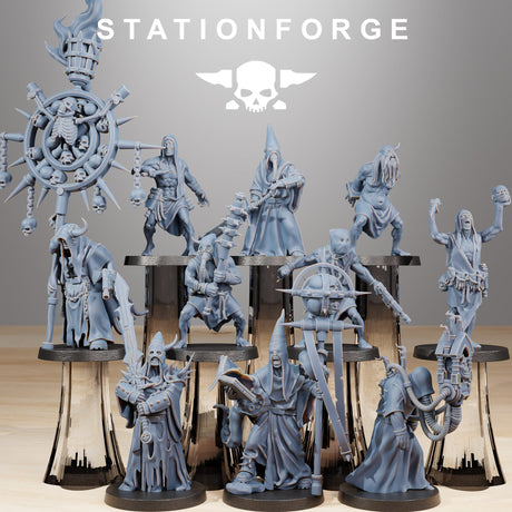 Tabletop Terrain Miniature Corrupted Guard Fanatics