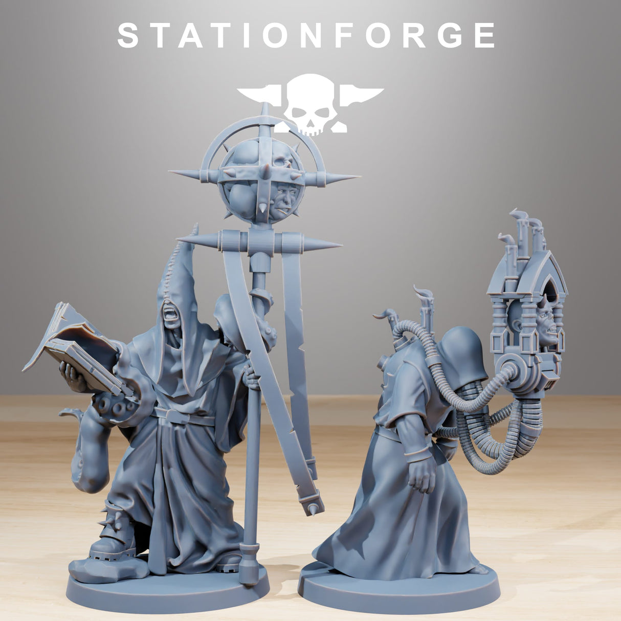 Tabletop Terrain Miniature Corrupted Guard Fanatics