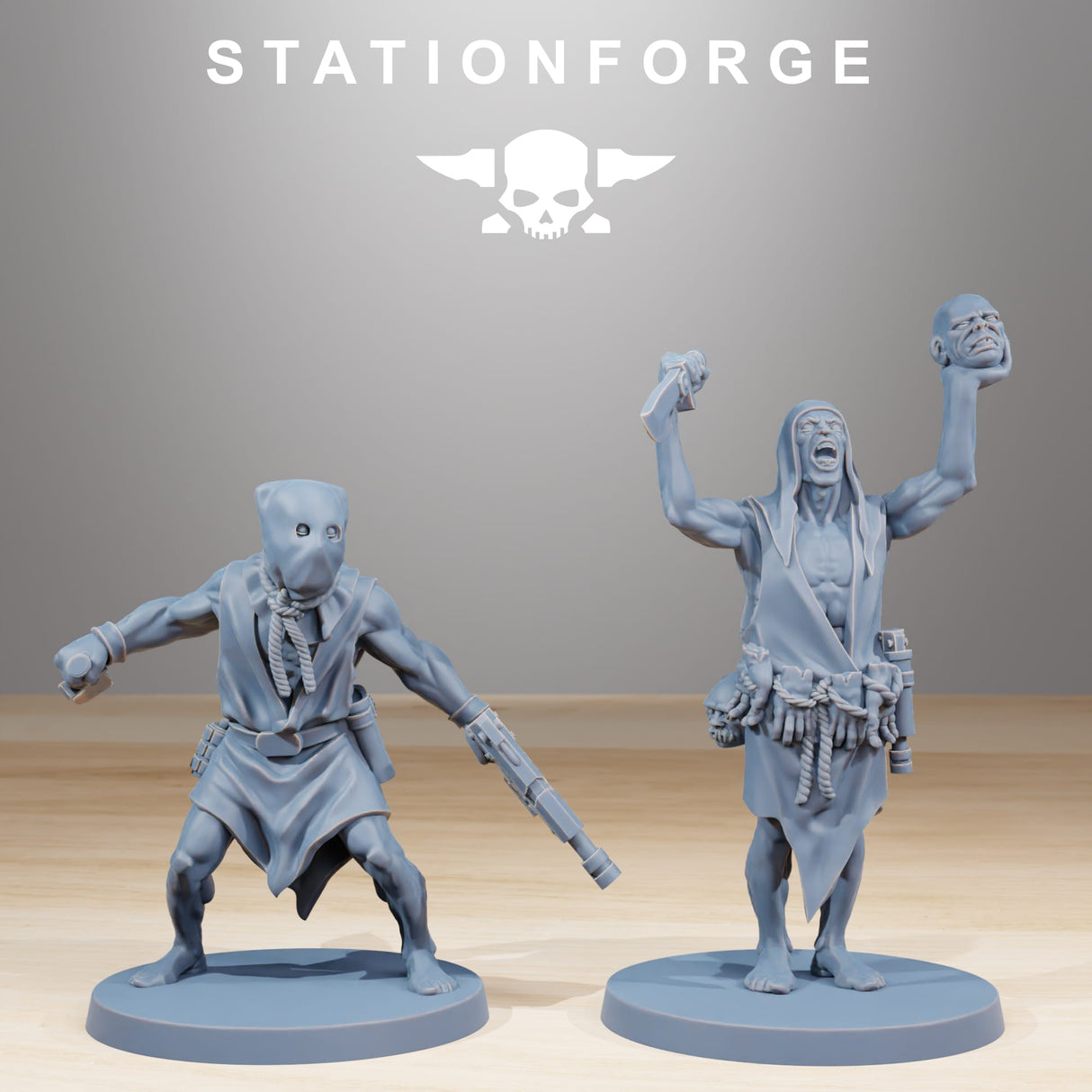Tabletop Terrain Miniature Corrupted Guard Fanatics