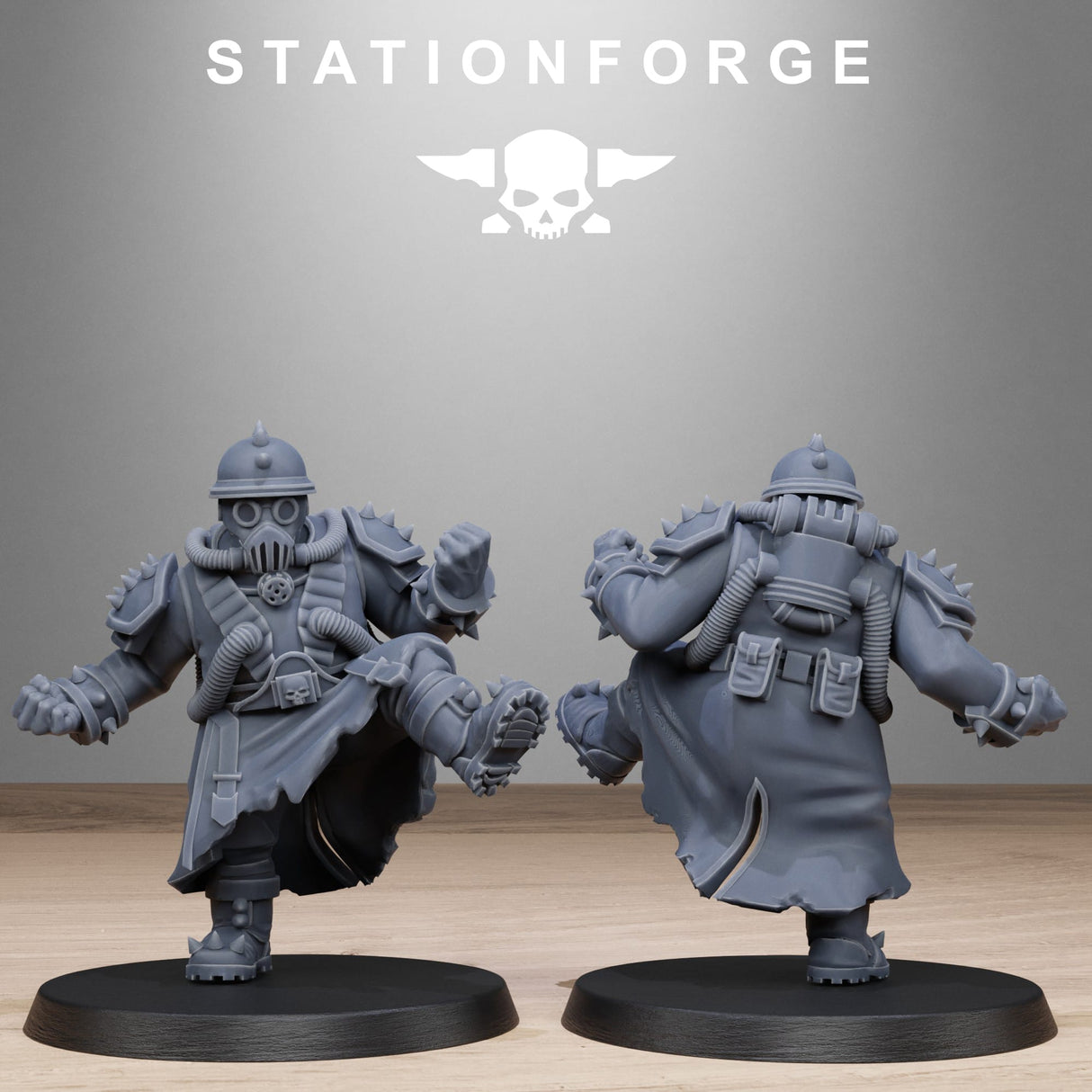 Tabletop Terrain Miniature Corrupted Guard Filthcrew Mutants