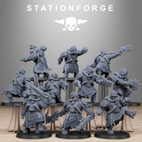 Tabletop Terrain Miniature Corrupted Guard Filthcrew Mutants
