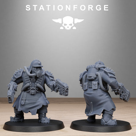 Tabletop Terrain Miniature Corrupted Guard Filthcrew Mutants