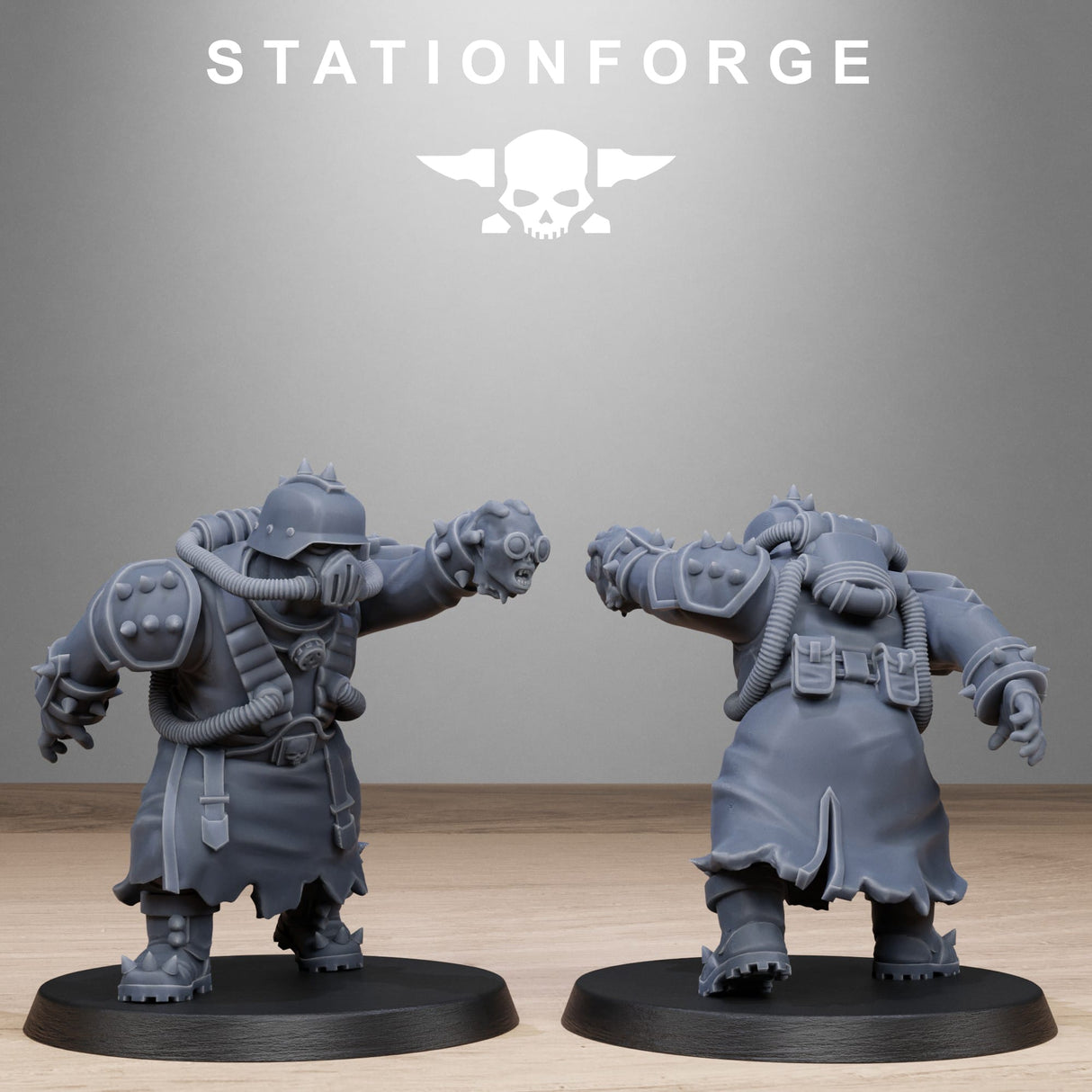 Tabletop Terrain Miniature Corrupted Guard Filthcrew Mutants