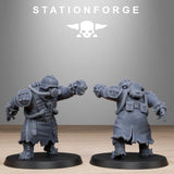 Tabletop Terrain Miniature Corrupted Guard Filthcrew Mutants